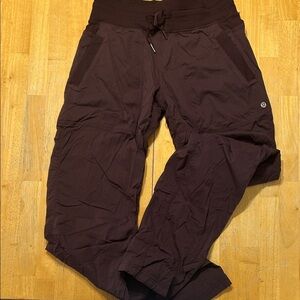 lululemon athletica Brown Track Pants